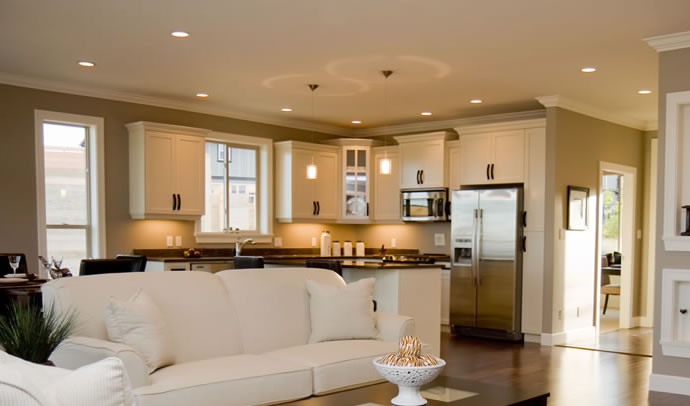 Benefits of recessed lighting - installation by Electrical Contractor