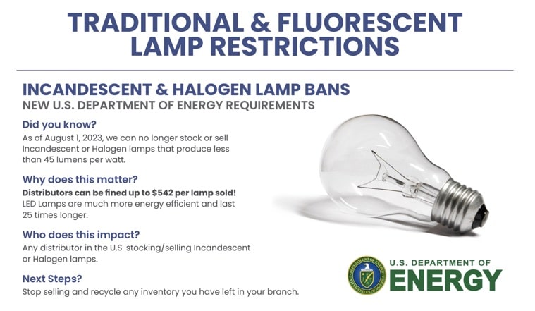 traditional lamp restrictions